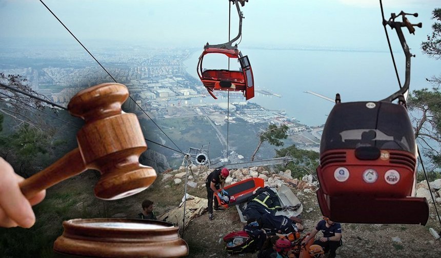 Antalya'daki teleferik kazası davasında kritik rapor!