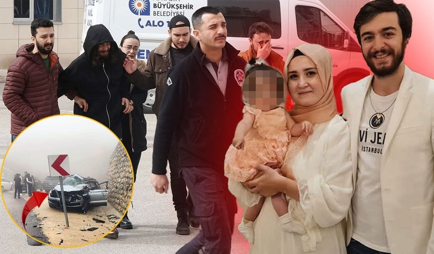 Antalya'da kazada ölen minik kızın cenazesi gözyaşlarıyla teslim alındı