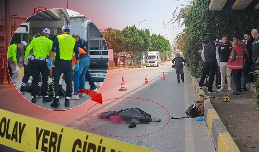 Antalya’da mendil satarak geçiniyordu: TIR'ın altında kalarak can verdi