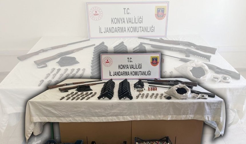 Antalya merkezli silah operasyonu: 5 kişi tutuklandı