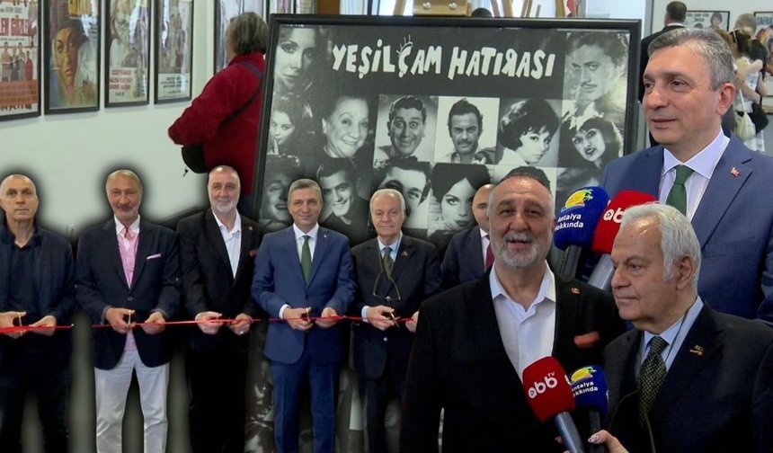 Antalya’da Yeşilçam rüzgarı! Efsane film afişleri görücüye çıktı