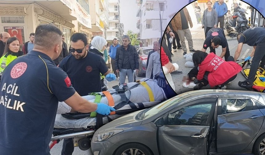 Antalya'da takmadığı kaskın bedelini ağır ödedi