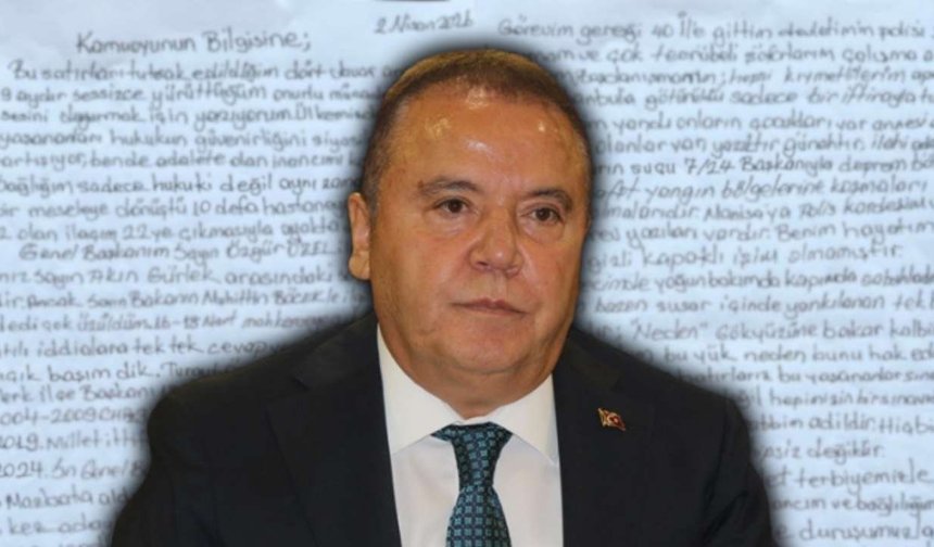 Muhittin Böcek cezaevinden yazdı: "1 kuruş verdiysem şerefsizim"