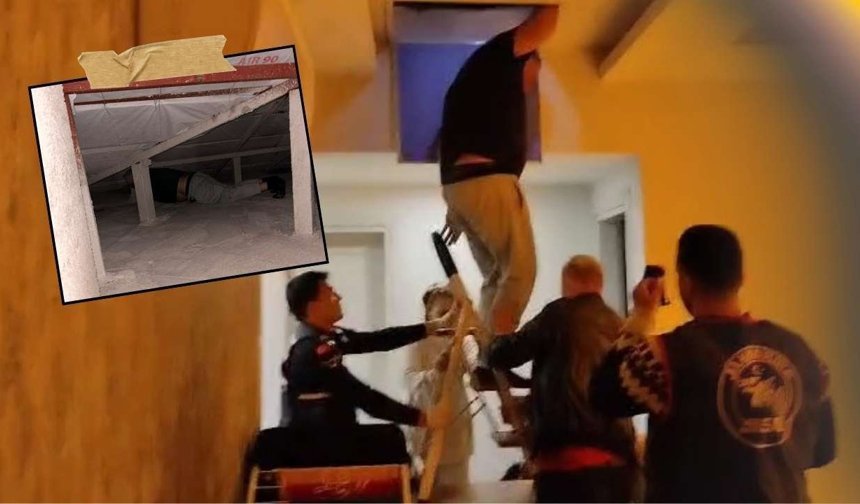 Antalya'da 19 yıl hapsi olan hükümlü tavan arasında yakalandı!