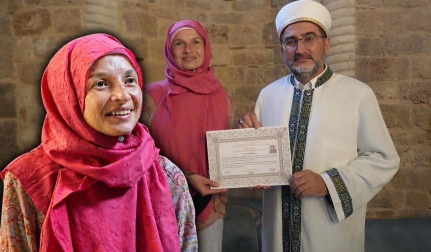 Ukraynalı Lena Antalya'da 'Meryem' oldu