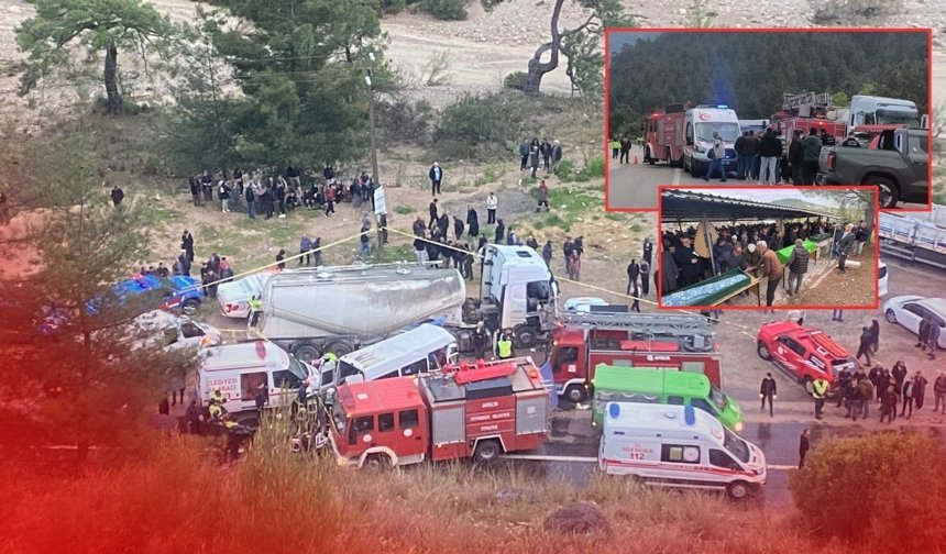 Antalya yolunda 7 kişinin öldüğü kazada beton mikseri sürücüsü tutuklandı!