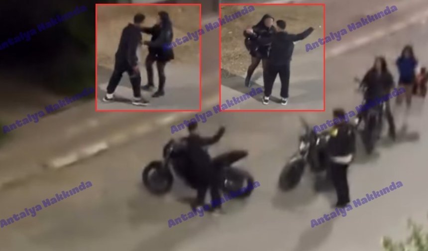 Antalya'da kadını sokak ortasında tehdit etti: "Öldürürüm bak seni"