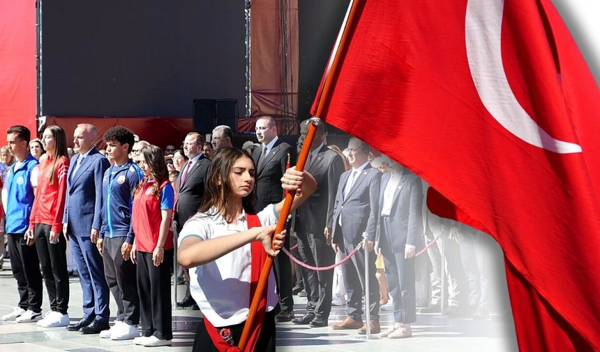Antalya’da 19 Mayıs coşkusu törenle başladı!