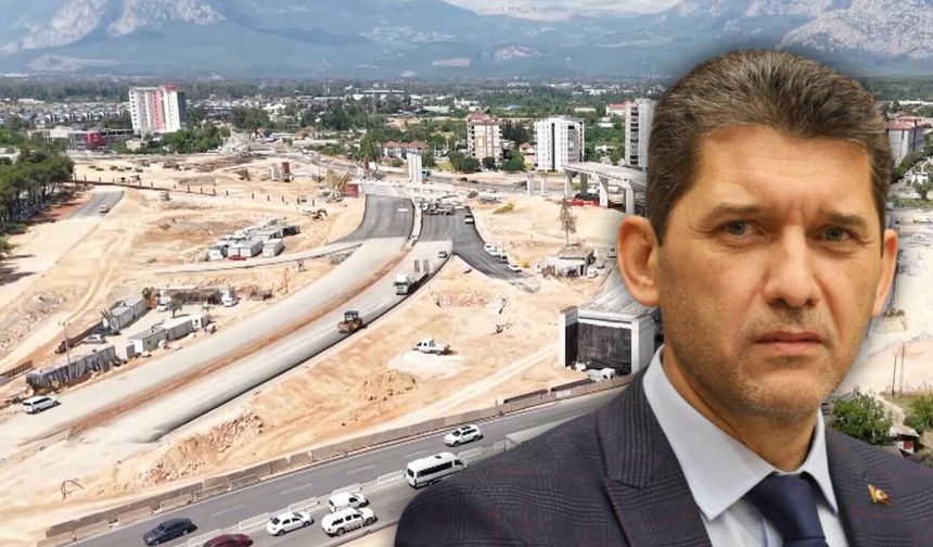Antalyalılar müjde: Ali Çetin kavşakların bitiş tarihi açıkladı!