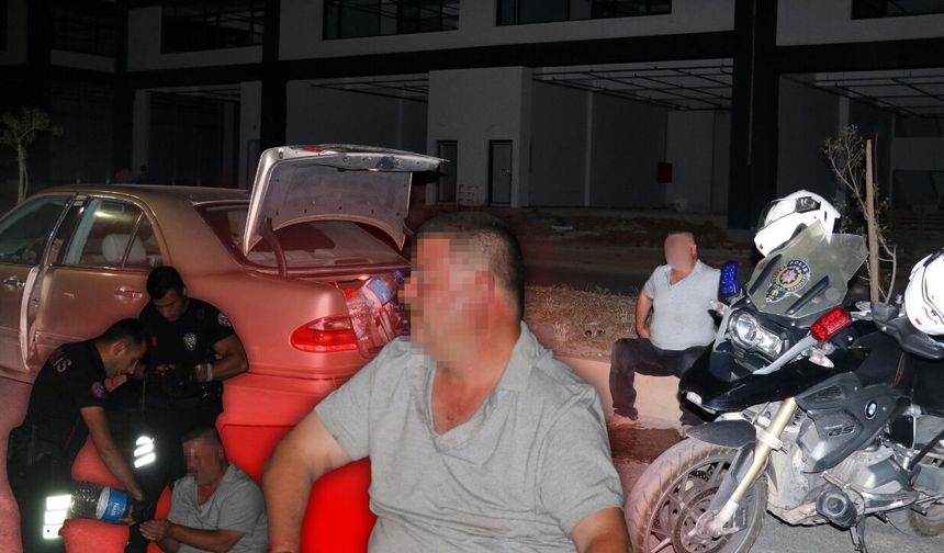 Antalya'da polisten kaçtı, yakalanınca “Benim hatam” dedi!