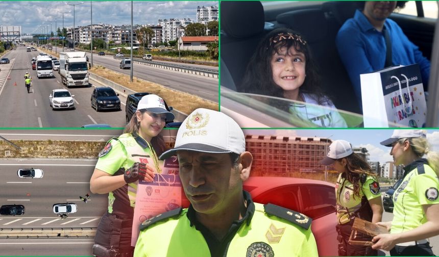 Antalya’da bayram boyunca trafik denetimleri artırıldı!