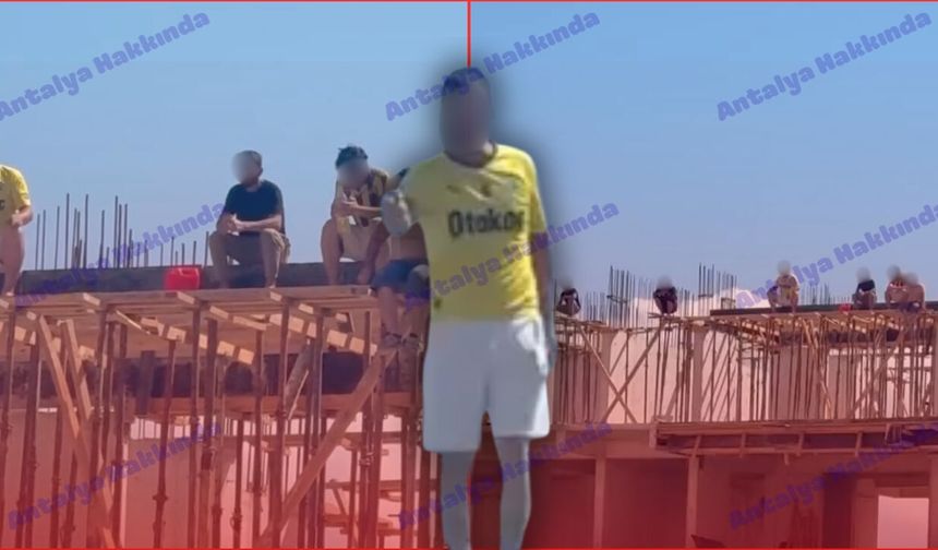 Antalya'da 60 gündür maaş almayan işçiler üzerlerine benzin döktü! İşte o anlar