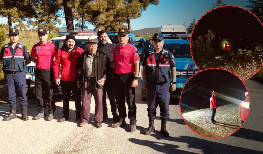 Antalya'da kaybolan yaşlı adam 8 saat sonra bulundu!