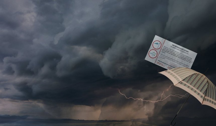 Antalyalılar dikkat! Meteorolojiden fırtına uyarısı!