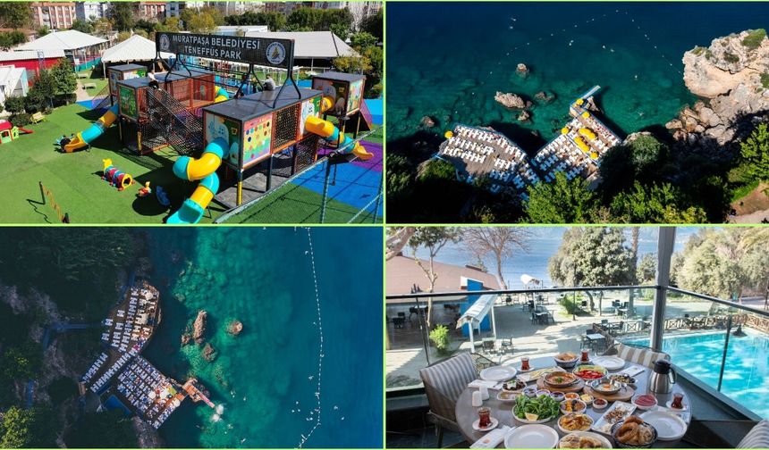 Antalya'da Muratpaşa’nın plajları bayram boyunca açık kalacak!