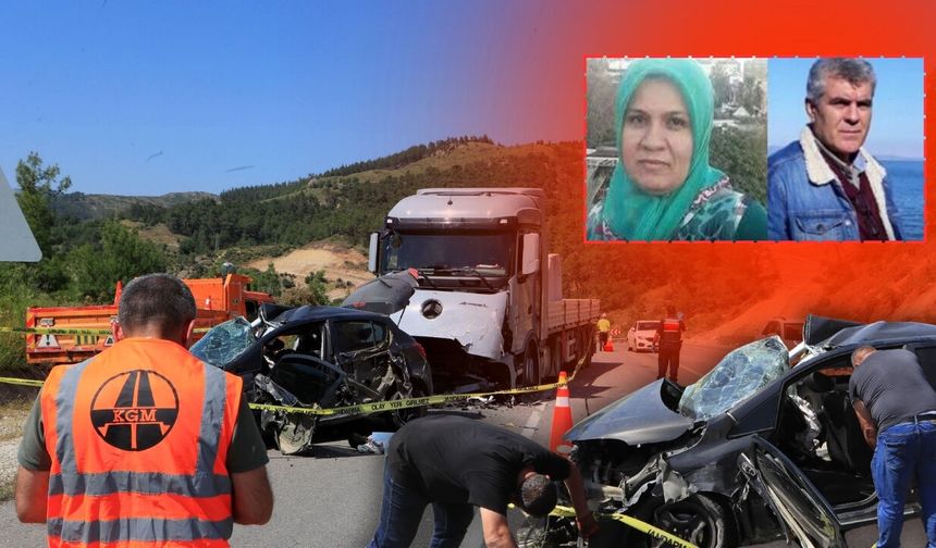 Antalya-Isparta yolunda hayatını kaybeden çift kansere çare arıyormuş!