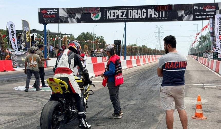 Kepez’de Motodrag Heyecanı