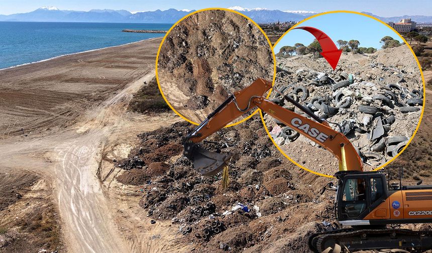 Antalya sahilindeki çevre skandalına suç duyurusu!