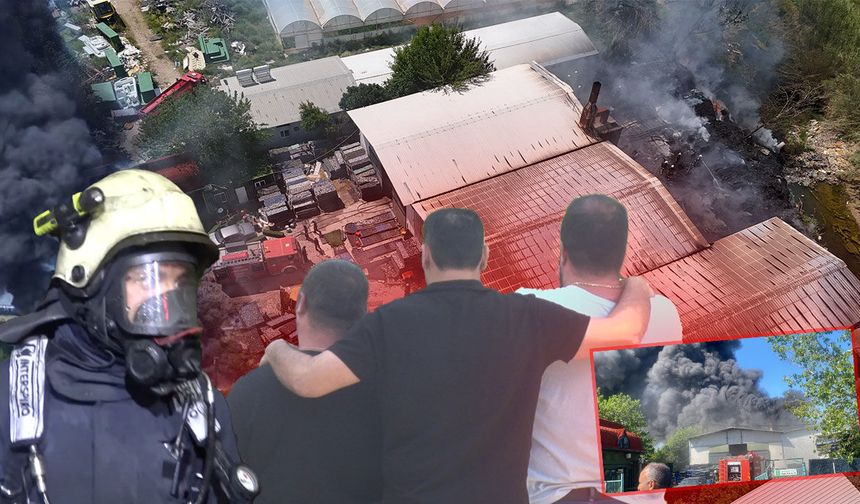 Antalya'da depo yangını kontrol altına alındı!