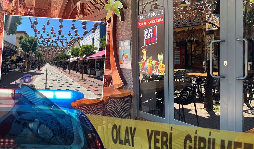 Antalya'da silahlı kavga: 1 kişi yaralandı