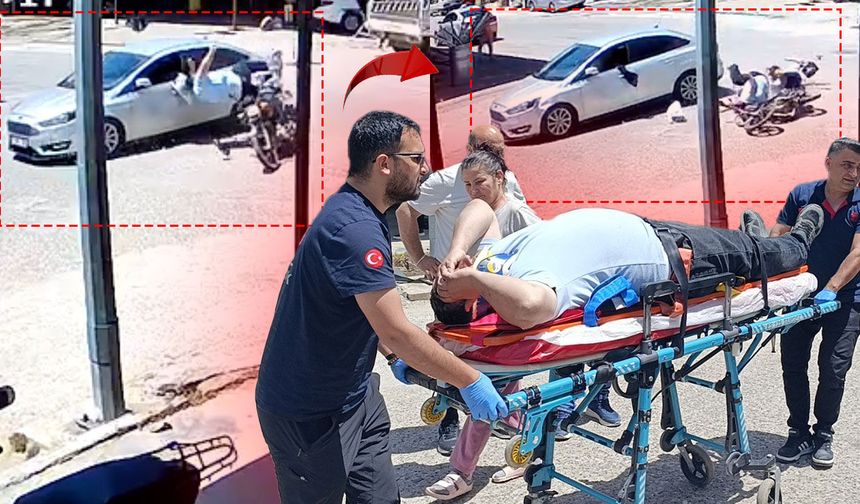 Antalya'da kontrolsüz kavşakta kaza: Yaralılar var