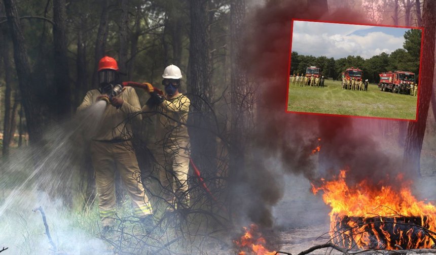 Antalya’da orman yangınlarına karşı dev tatbikat!