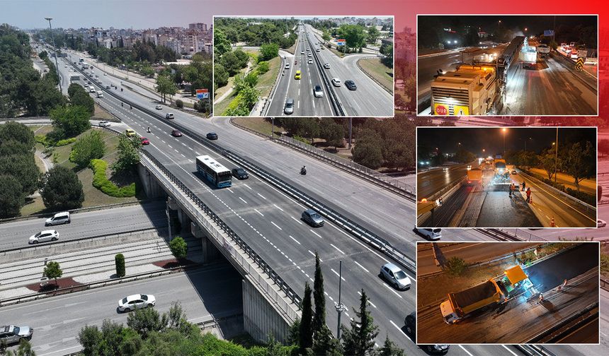Antalya'da o yol güzergâhı yeniden trafiğe açıldı!