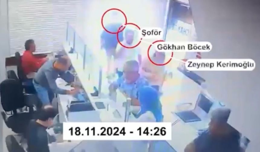 Gökhan Böcek ve şoförünün döviz bürosu görüntüleri ortaya çıktı!