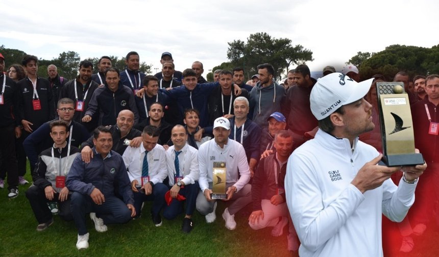 Antalya'da Turkish Airlines Open şampiyonu İsveçli Lindberg oldu!