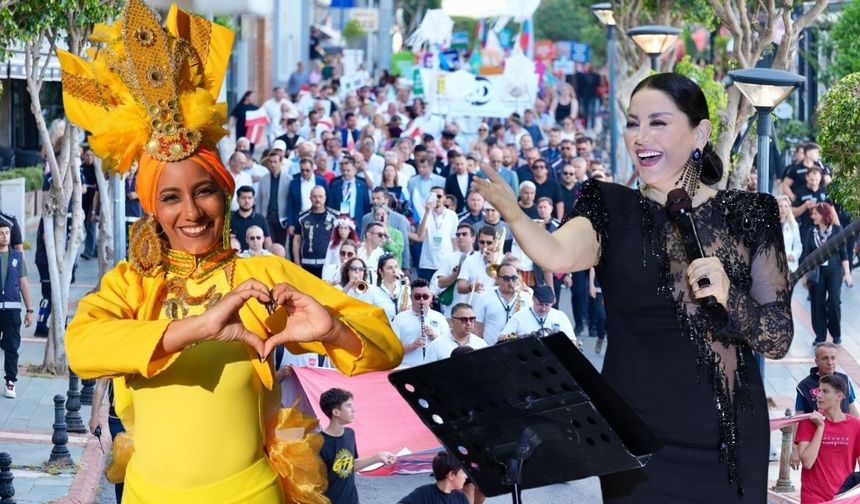 Alanya'da dev festival kortejle başladı: Kentte kervan coşkusu!