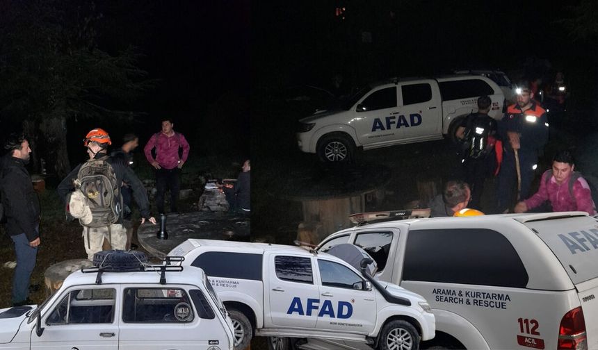Antalya'da yaylada kaybolan 3 doğasever için seferberlik: Gece yarısı kurtarıldılar