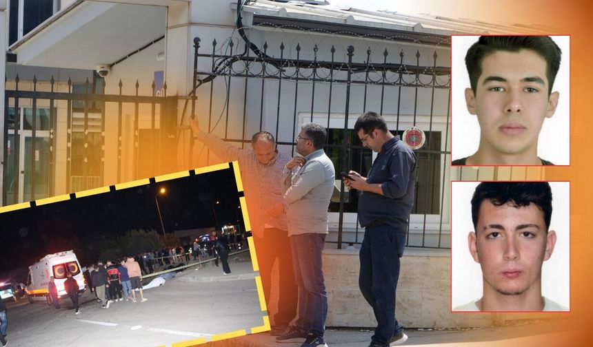 Antalya'da çöp kamyonu ile çarpışan motosikletli iki gencin cenazesi teslim alındı