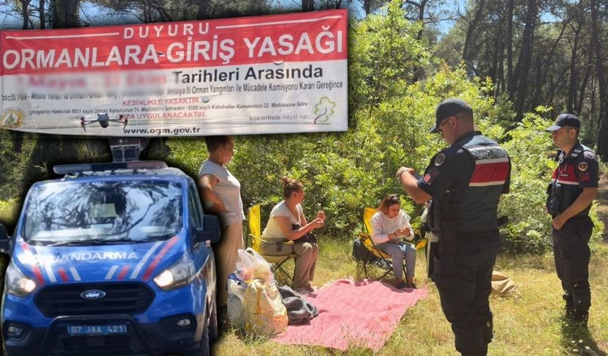 Antalya'da o tarihler arasında ormana girmek yasak! Cezai işlem uygulanacak