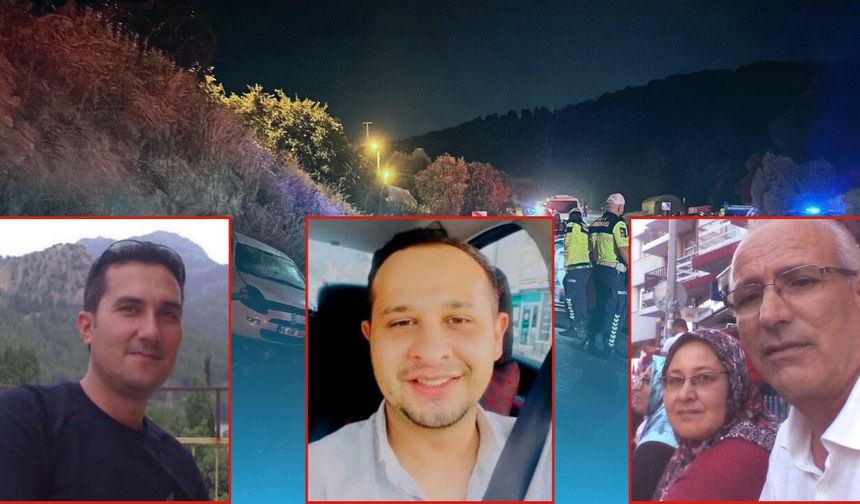 Burdur'daki feci kazada ölen aynı aileden 3 kişi Antalya'da toprağa verildi