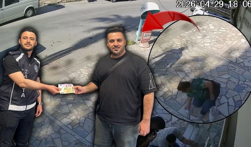 İnsanlık ölmemiş! Antalya'da sokakta bulduğu Euro'ları zabıtaya teslim etti