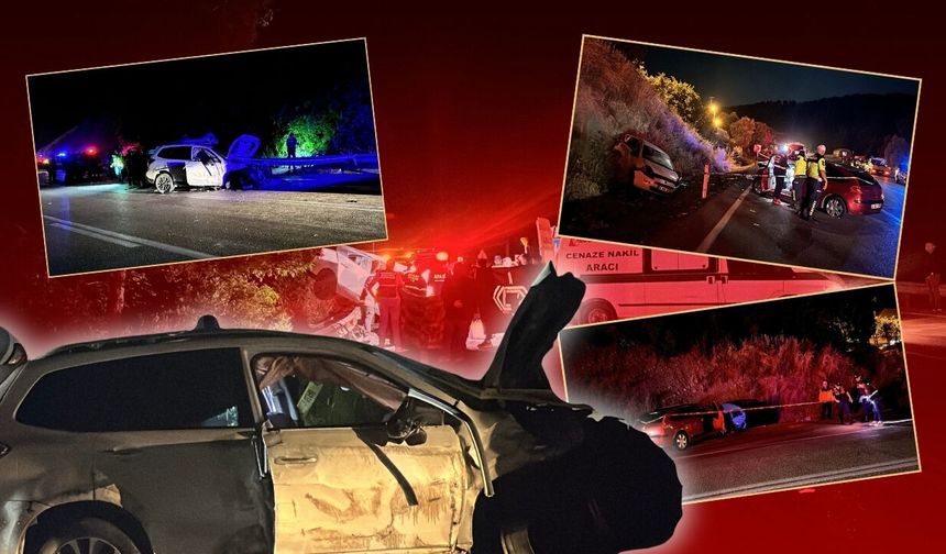 Isparta-Antalya kara yolunda zincirleme kaza: 4 ölü, 11 yaralı
