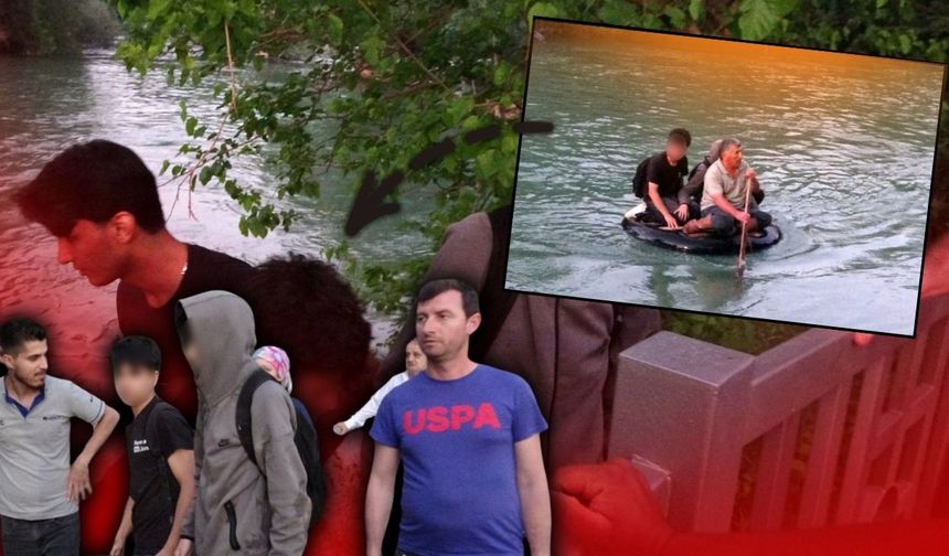 Antalya'da ilginç olay! Mahsur kalan çocukları 'şambrel' ve cesaret kurtardı!