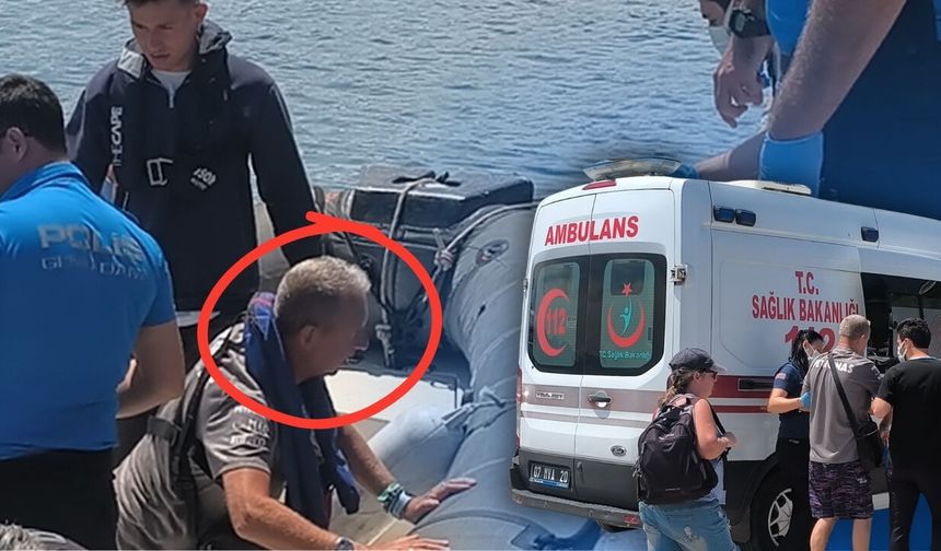 Antalya’da teknede rahatsızlanan turistin yardımına deniz polisi yetişti!