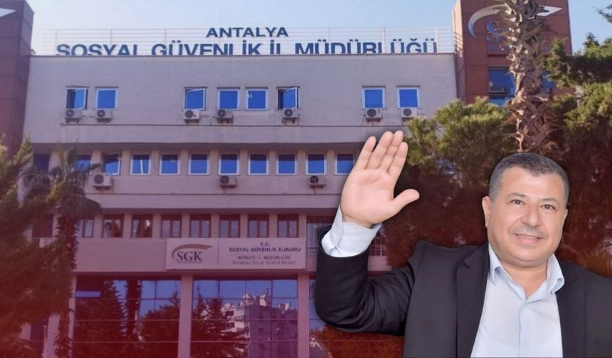 SGK Antalya İl Müdürü Mehmet Tanrıöver gözaltına alındı!