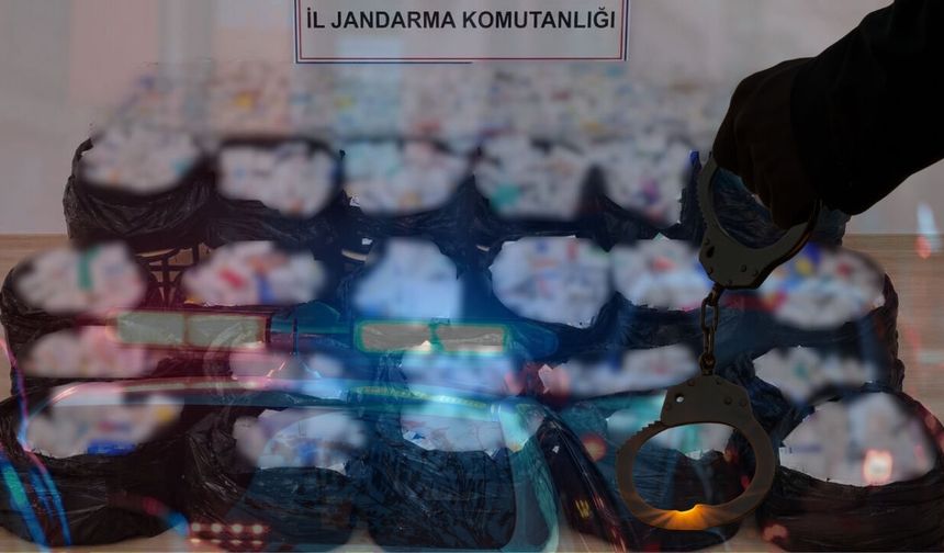 Antalya'da 164 bin sentetik hap ele geçirildi!