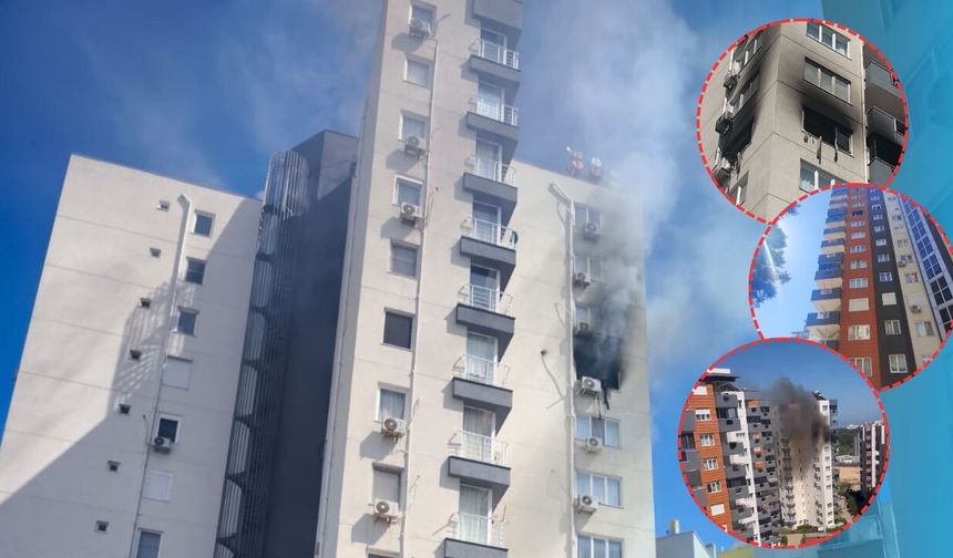 Antalya'da oyun oynarken yakılan mum faciaya yol açtı!