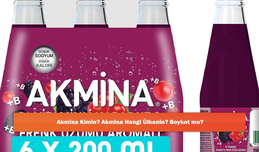 Akmina Kimin? Akmina Hangi Ülkenin? Boykot mu?