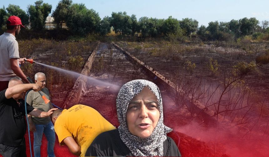 Antalya’da çalılık alanda çıkan yangın paniğe neden oldu!