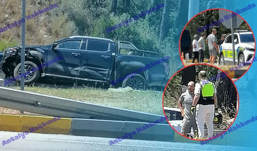 Başpehlivan Ali Gürbüz Antalya'da trafik kazası geçirdi!