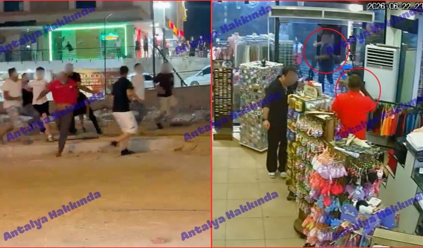 Antalya'da esnaf ve vatandaşlar birbirine girdi! İşte o anlar