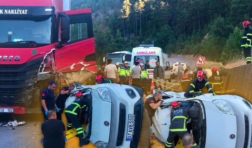 Antalya yolunda kaza: 1 kişi hayatını kaybetti!