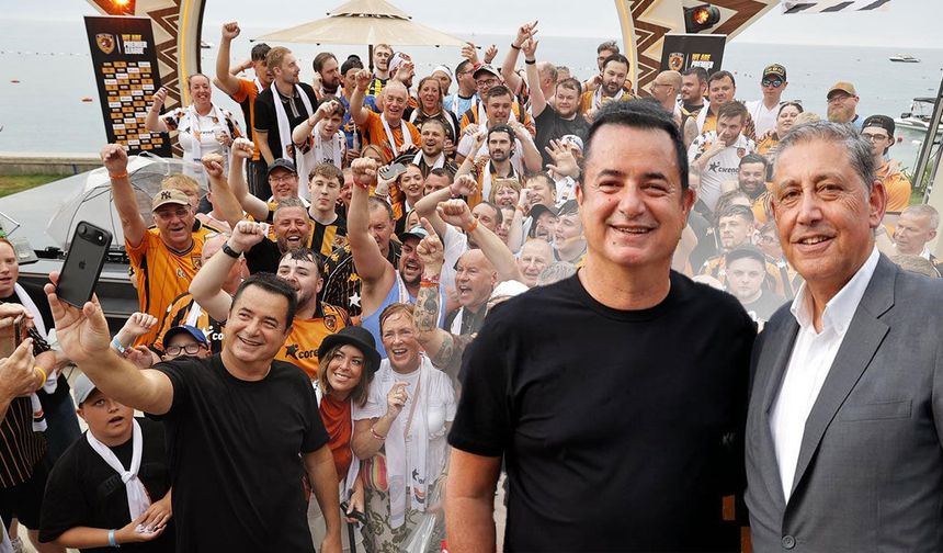 Acun Ilıcalı’dan Hull City taraftarlarına Antalya sürprizi: 200 şanslı taraftar tatilde buluştu