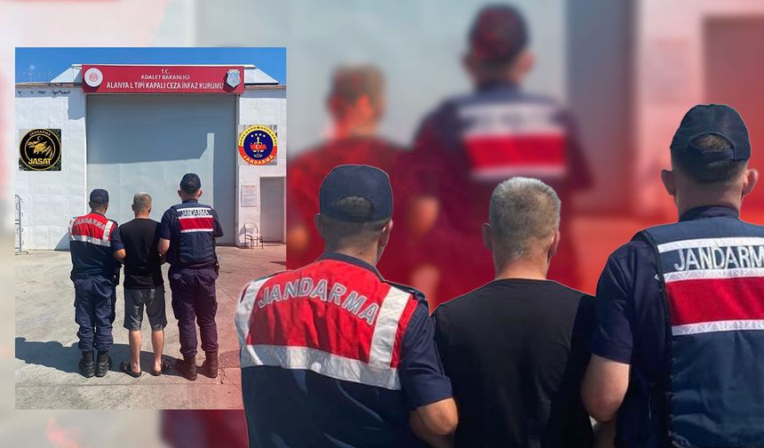 Antalya'da aranıyordu: Hapis cezası bulunan hükümlü yakalandı!