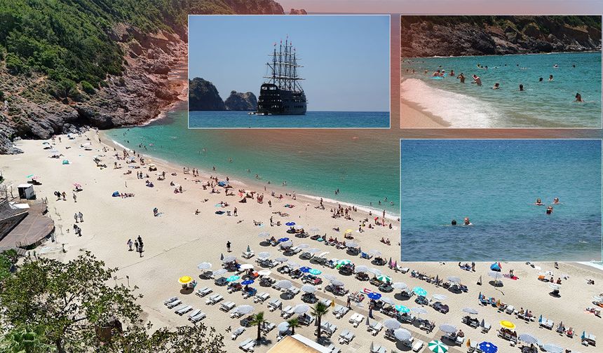 Antalya'da sahiller hareketlendi: Bu plaj tatilcilerin gözdesi oldu!