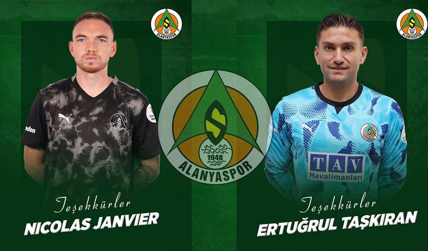 Alanyaspor’da iki ayrılık: Ertuğrul Taşkıran ve Nicolas Janvier ile yollar ayrıldı